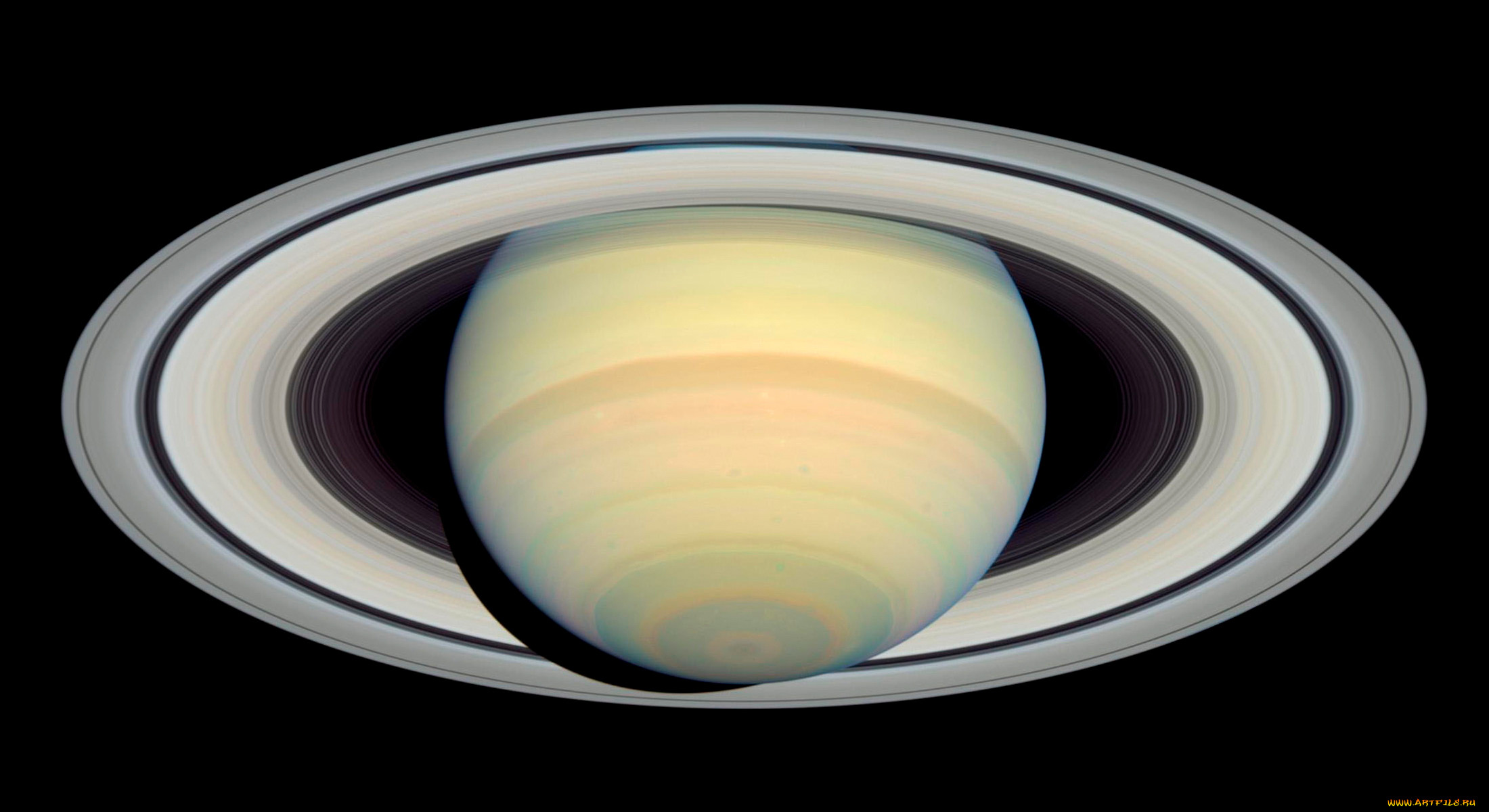Сатурн Планета фото Хаббл